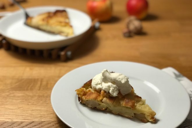 Französischer Apfel-Birnen-Kuchen