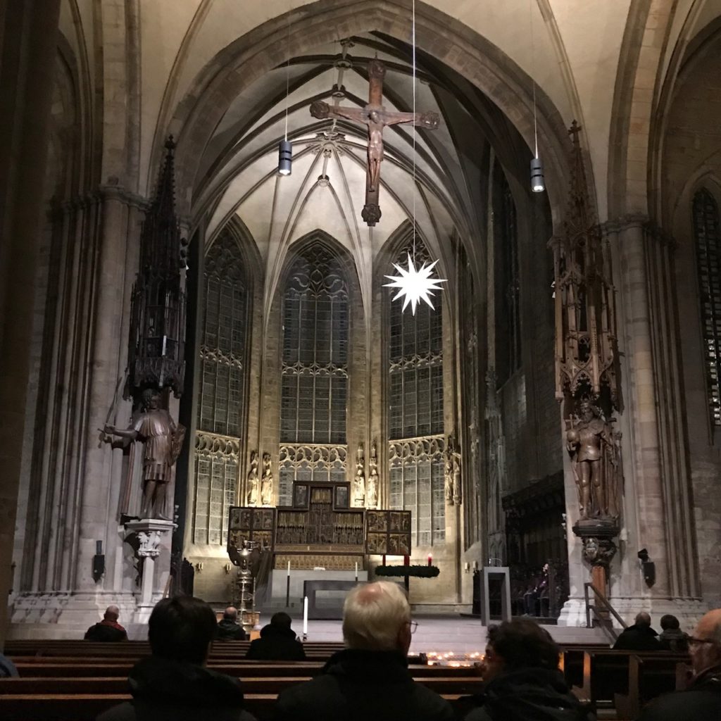 Viertelsternstunde: Blick in den Kirchenraum der Reinoldikirche in Dortmund