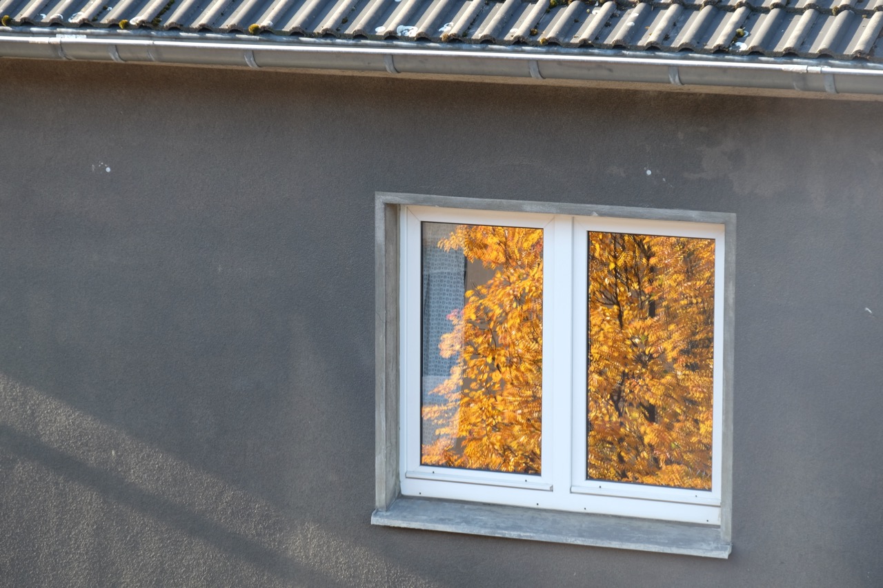 Herbst im Fenster