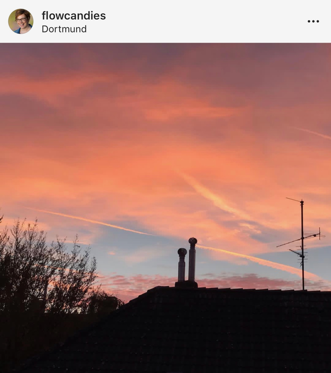 Instagram: Sonnenaufgang