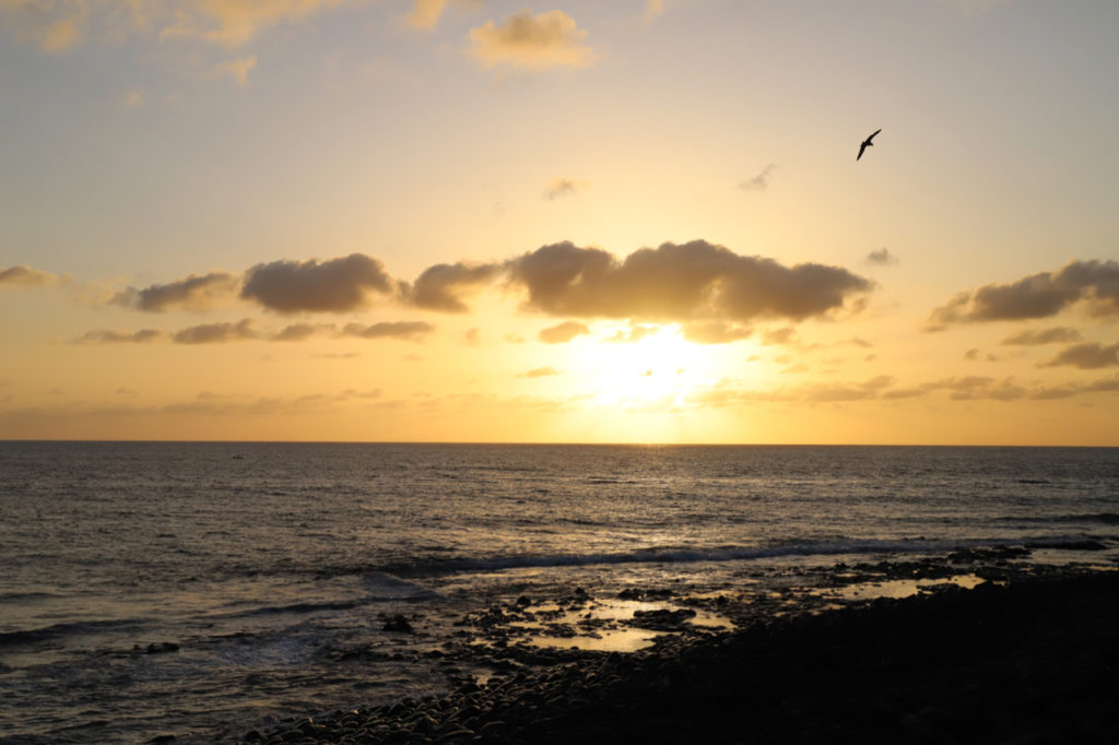 El Golfo: Sonnenuntergang