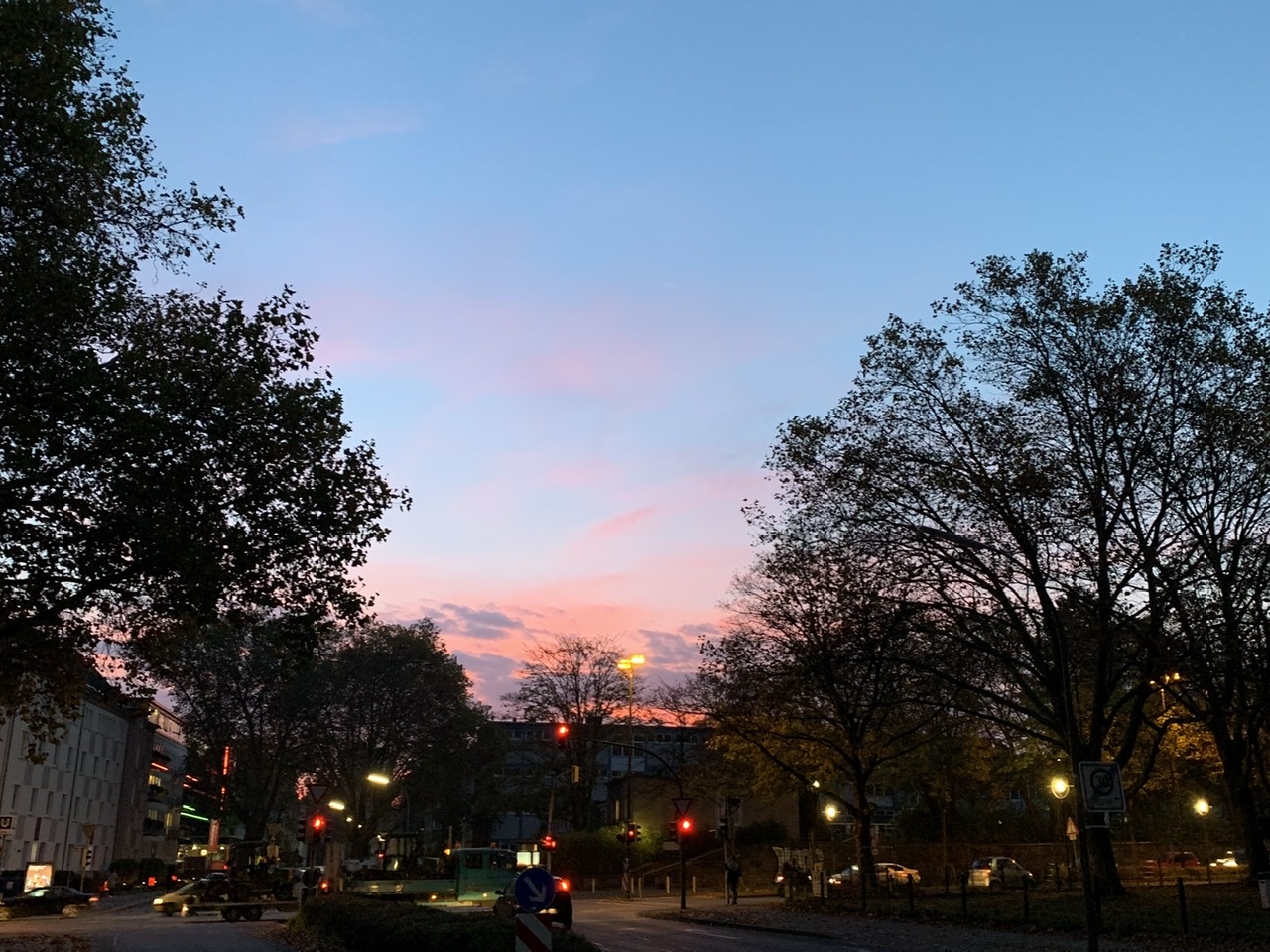 Sonnenaufgang in Dortmund