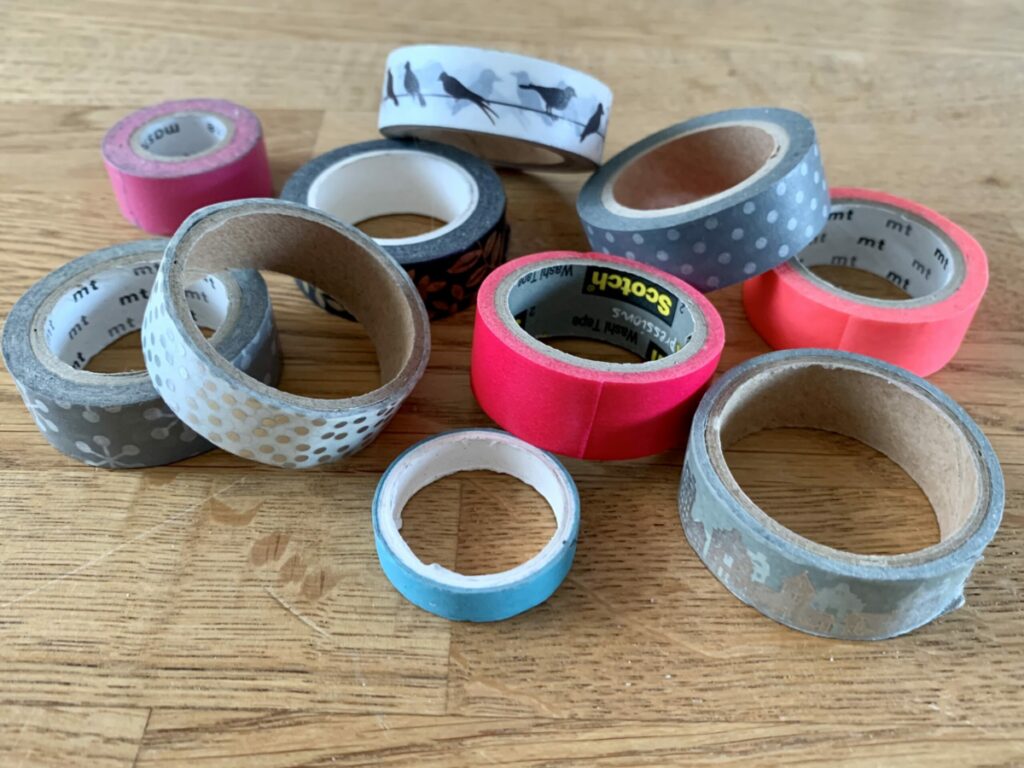 Masking Tape - verschiedene Farben und Muster